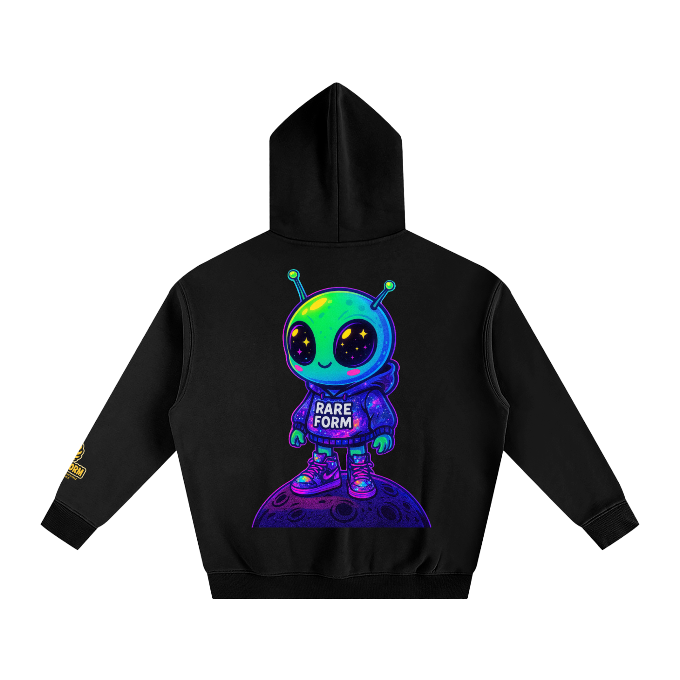 Cosmic Signal Alien Hoodie