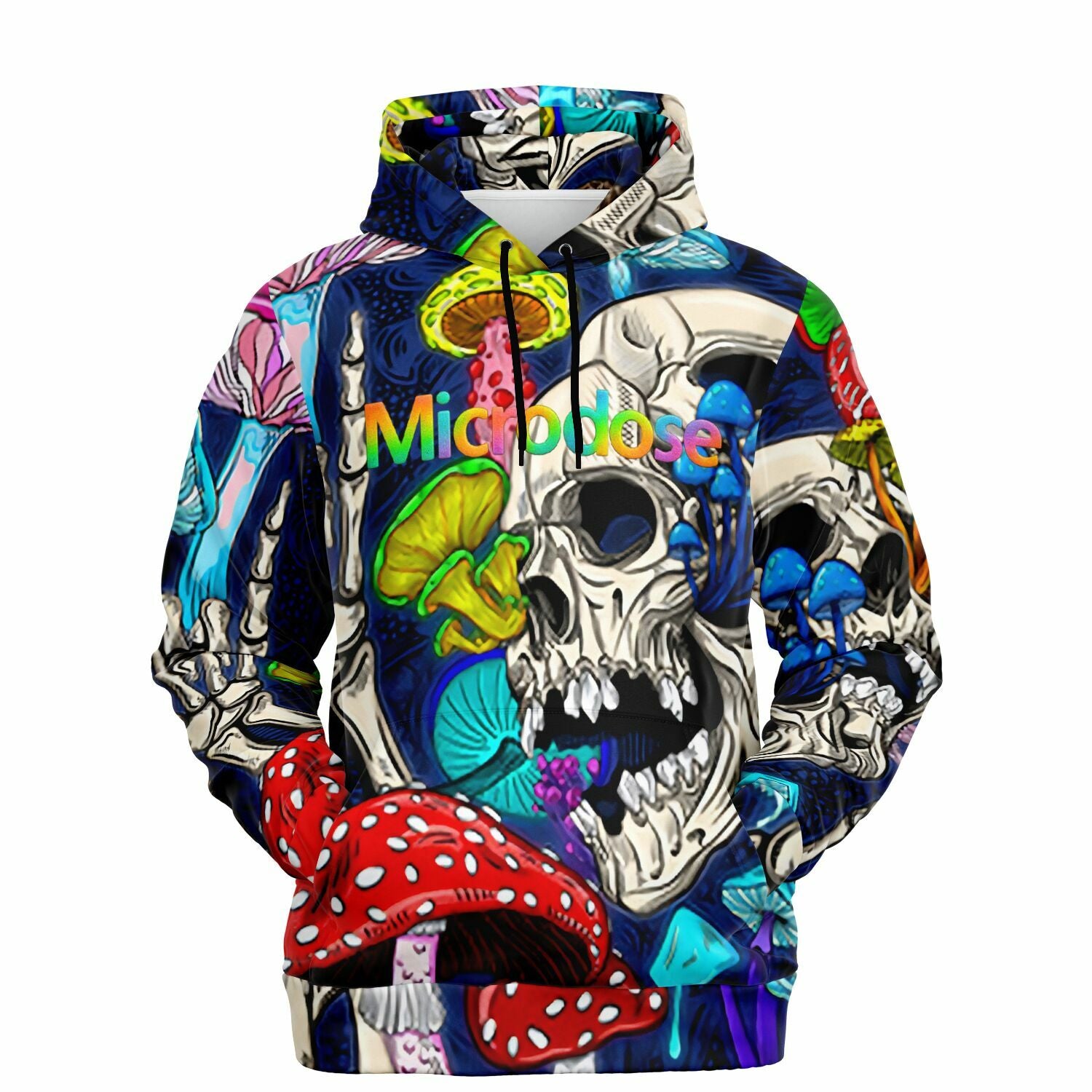 Microdose Psychedelic Skull Hoodie