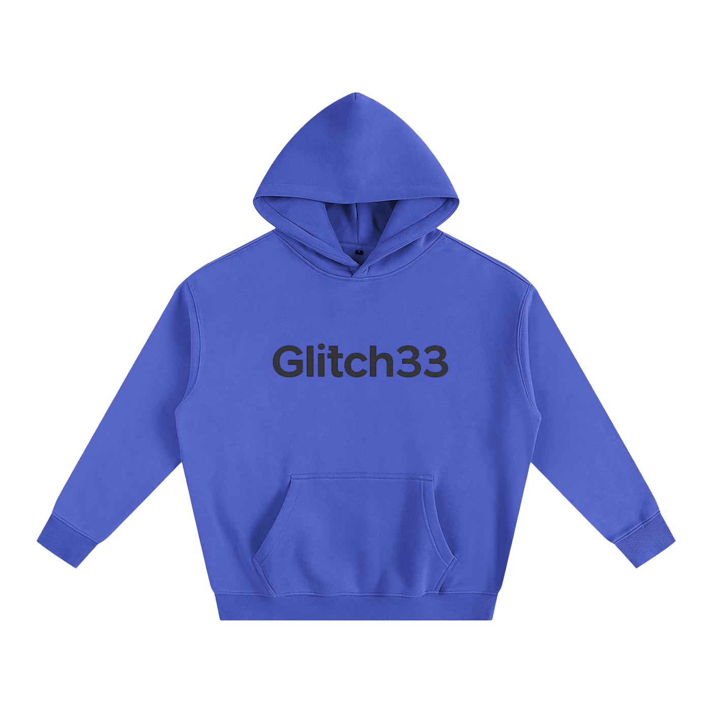 Glitch33 Unisex Oversized Fleeced Hoodie