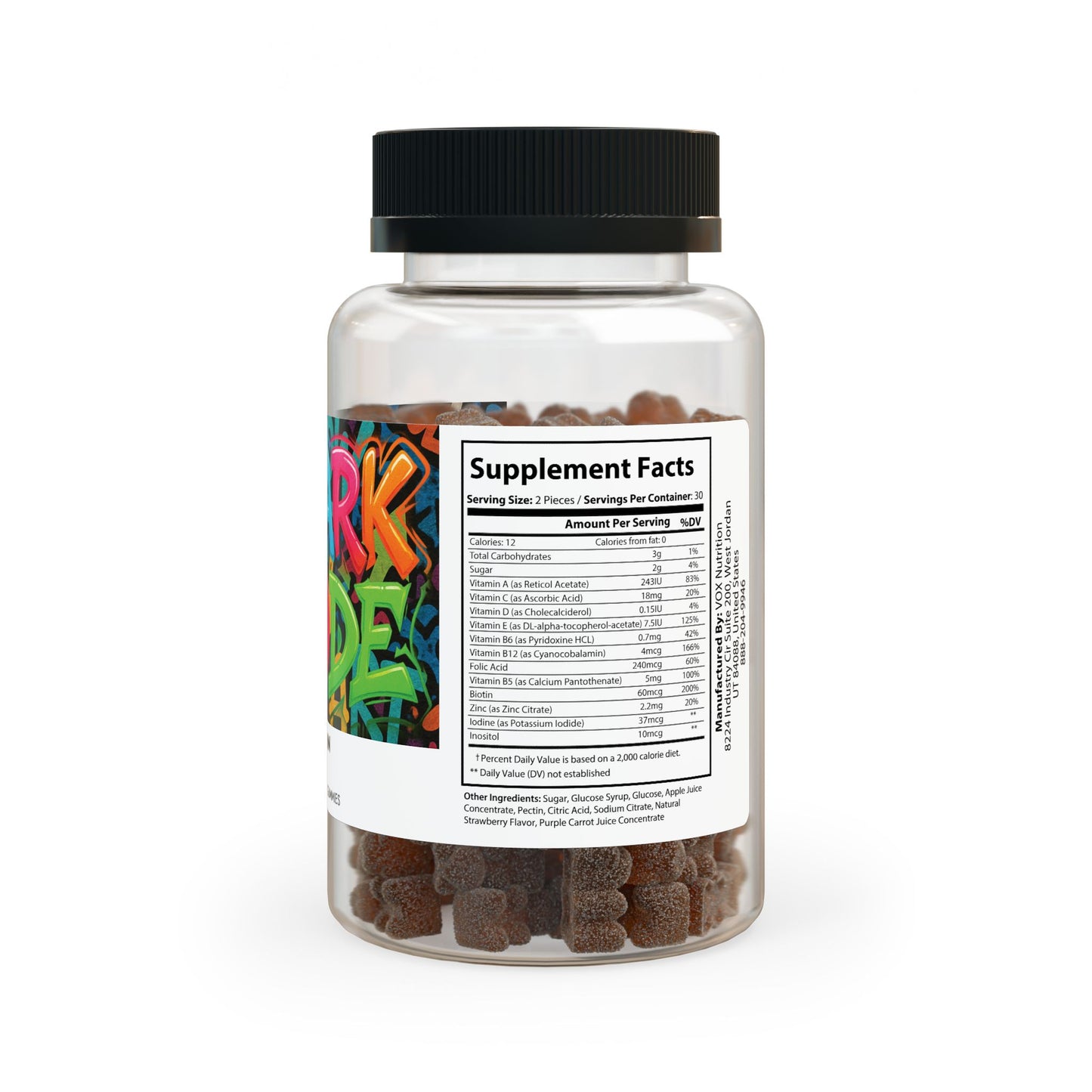 Spark Mode - Multivitamin Gummies for Adults (60 Gummies)