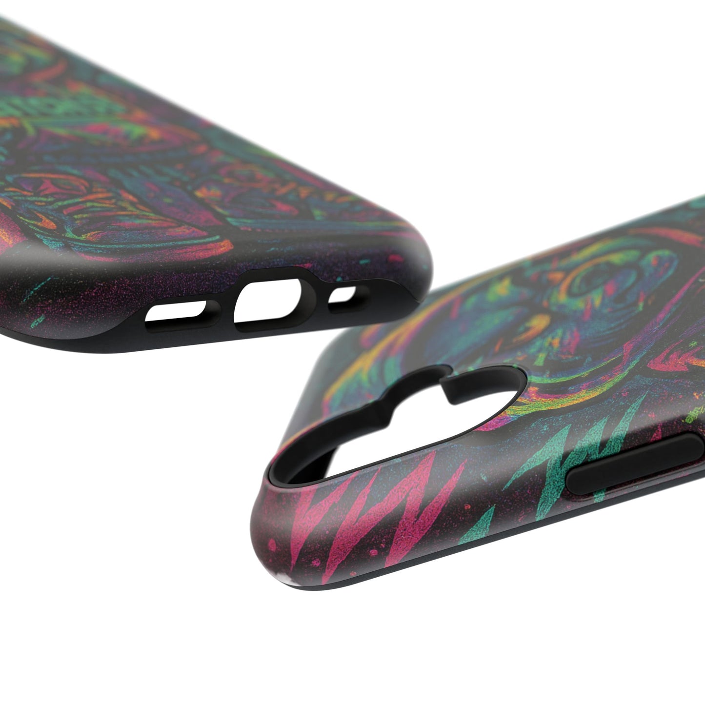 ⚡ Glitch33 Bear Impact-Resistant Phone Case ⚡
