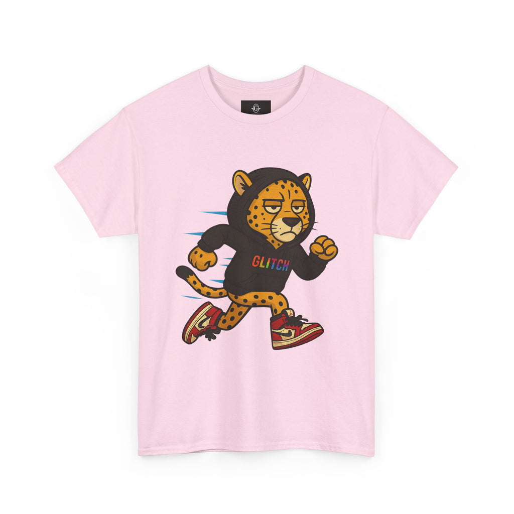 Run Wild. Stay Glitched — Unisex Heavy Cotton Tee