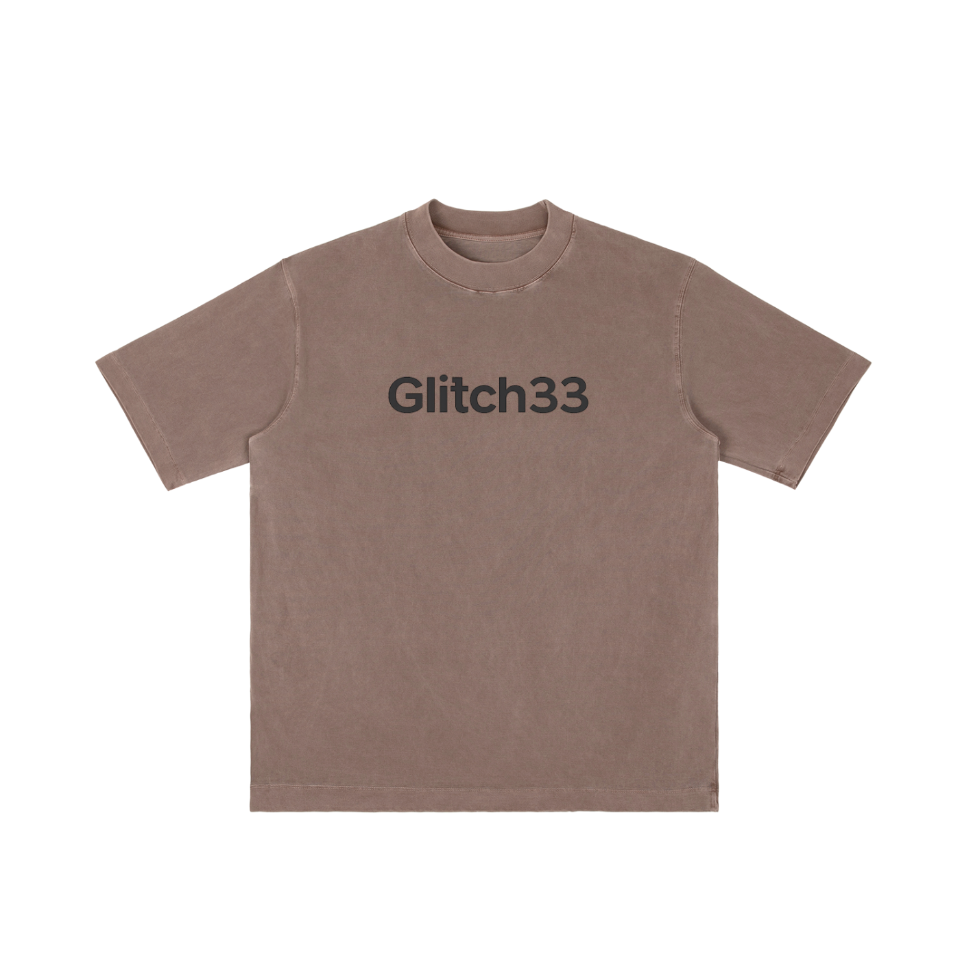 Glitch33 Unisex Vintage Wash Drop Shoulder T-shirt