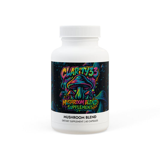 Clarity33 – Mushroom Blend Supplement (60 capsules)