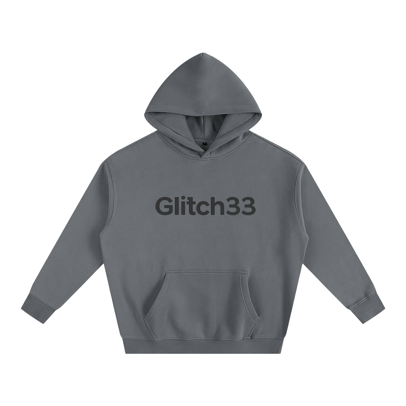 Glitch33 Unisex Oversized Fleeced Hoodie