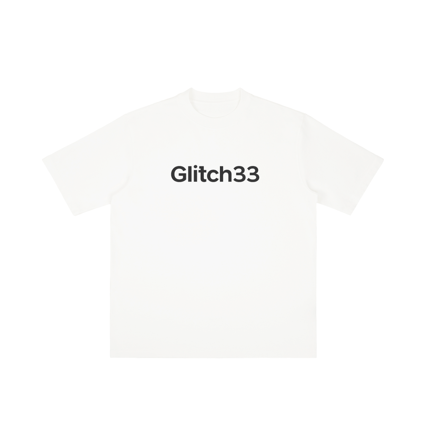 Glitch33 Unisex Vintage Wash Drop Shoulder T-shirt