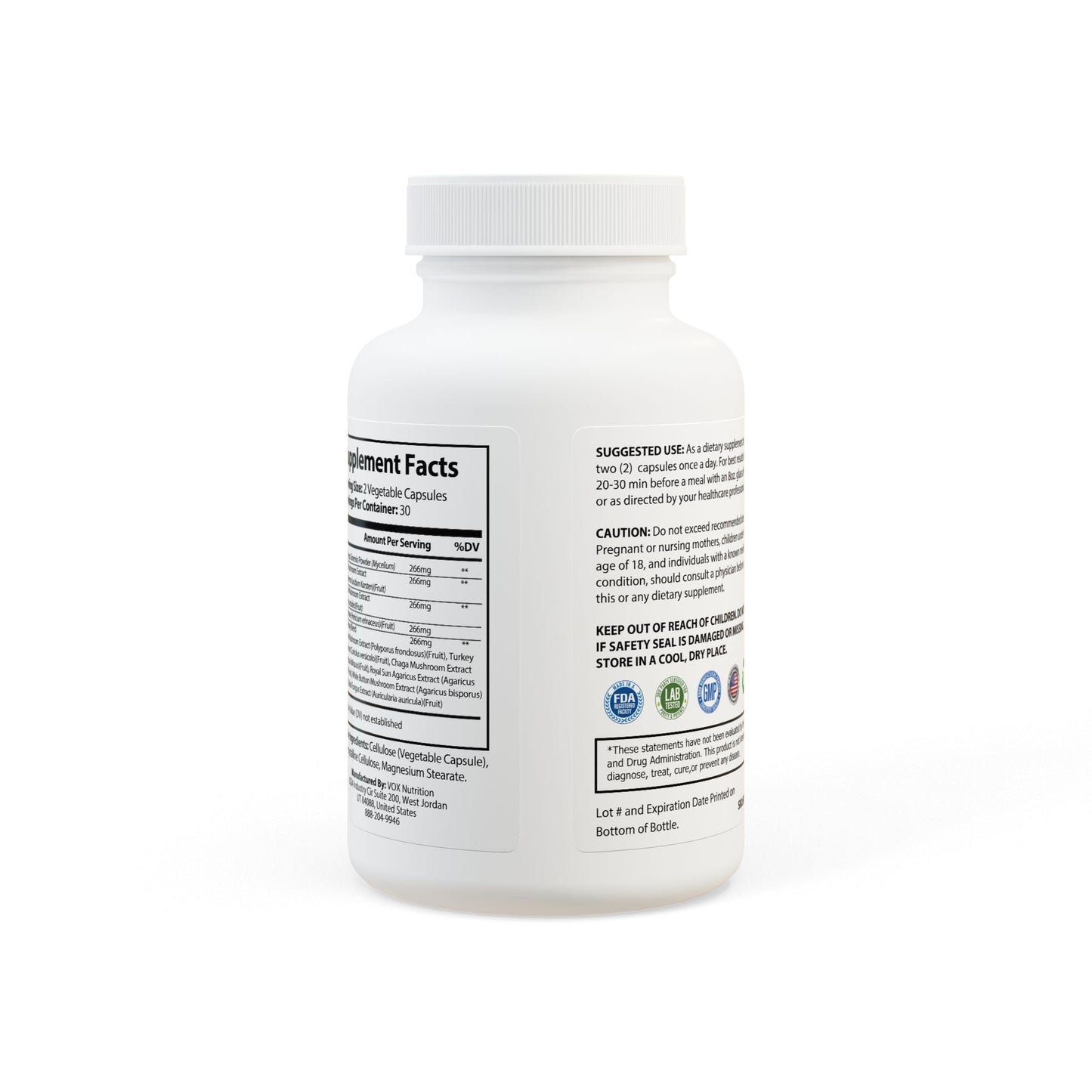 Clarity33 – Mushroom Blend Supplement (60 capsules)