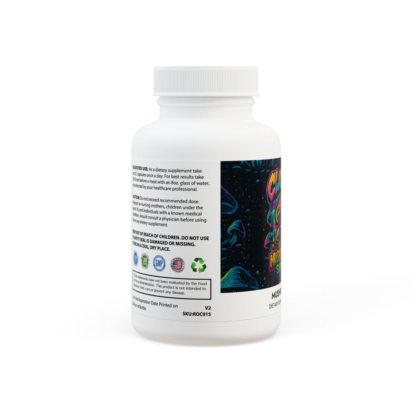 Clarity33 – Mushroom Blend Supplement (60 capsules)