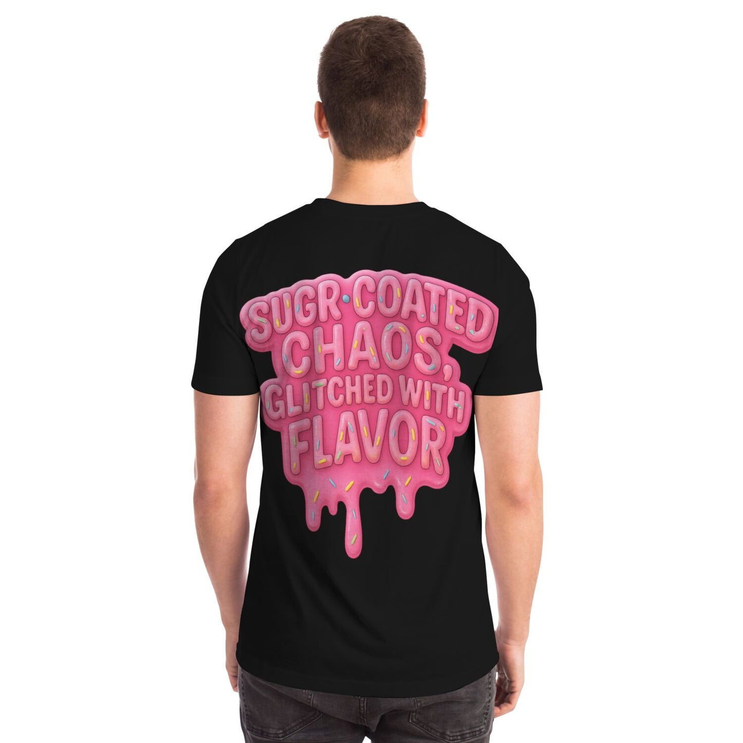Slice of Chance x Glitch33 Tee - Frosted Chaos Edition