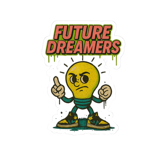 Future Dreamers x Glitch 33 Kiss-Cut Sticker