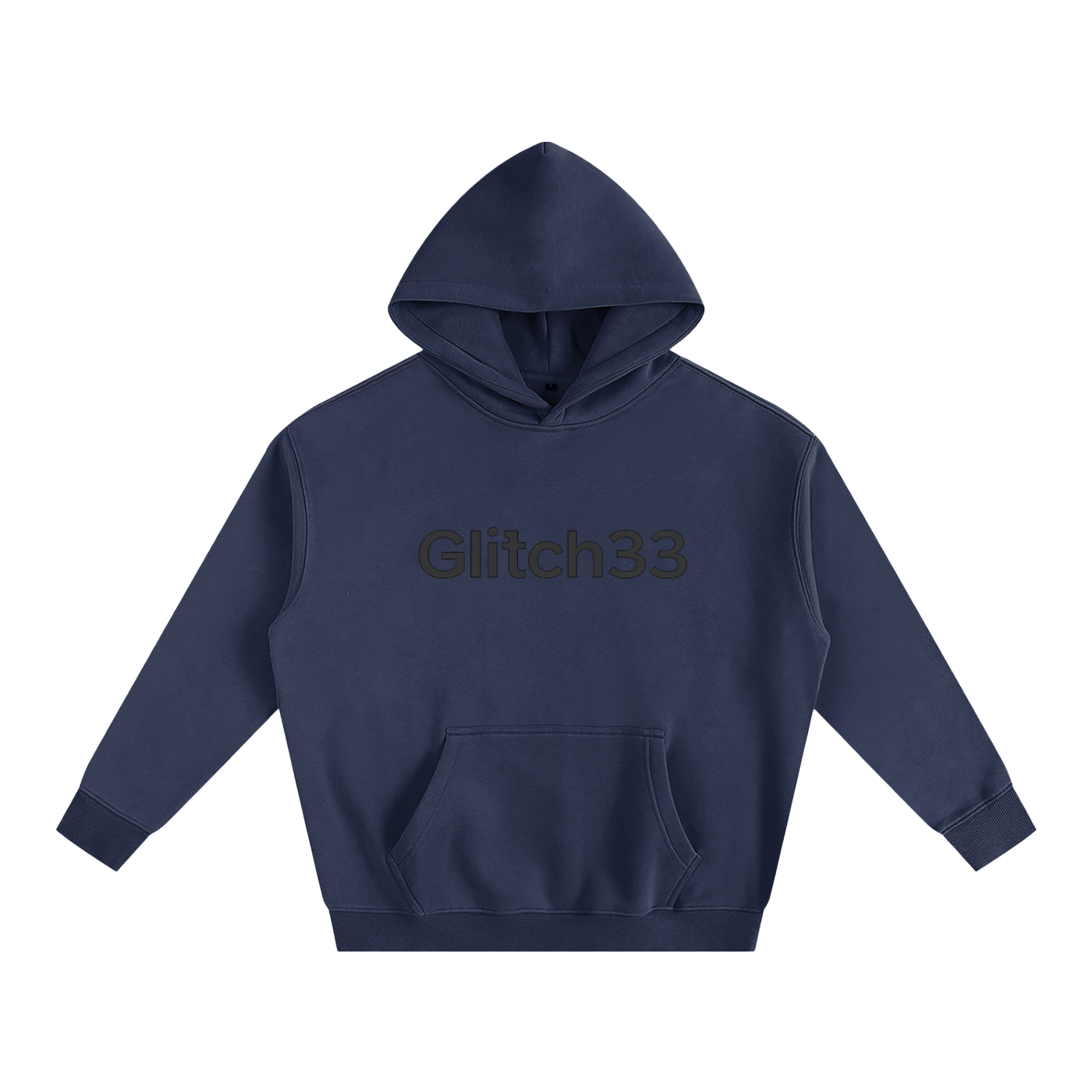 Glitch33 Unisex Oversized Fleeced Hoodie
