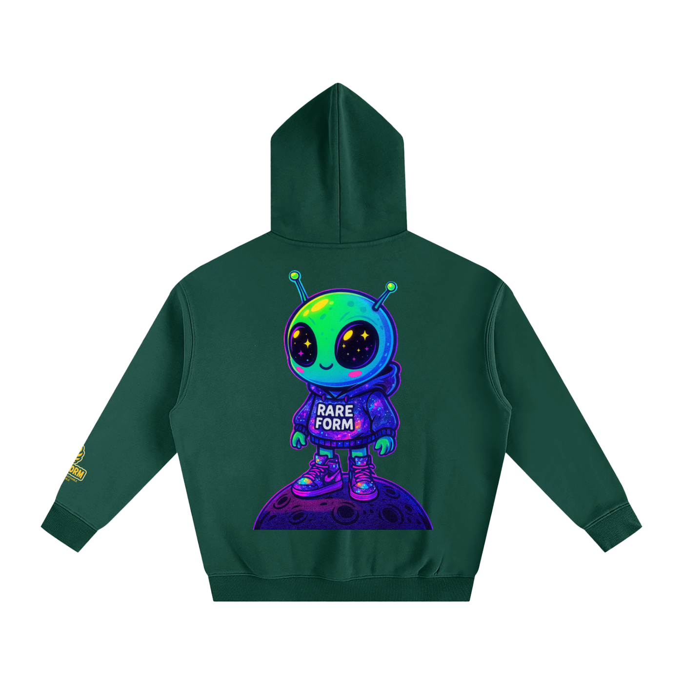 Cosmic Signal Alien Hoodie