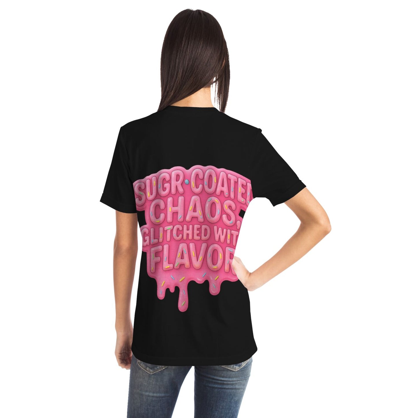 Slice of Chance x Glitch33 Tee - Frosted Chaos Edition