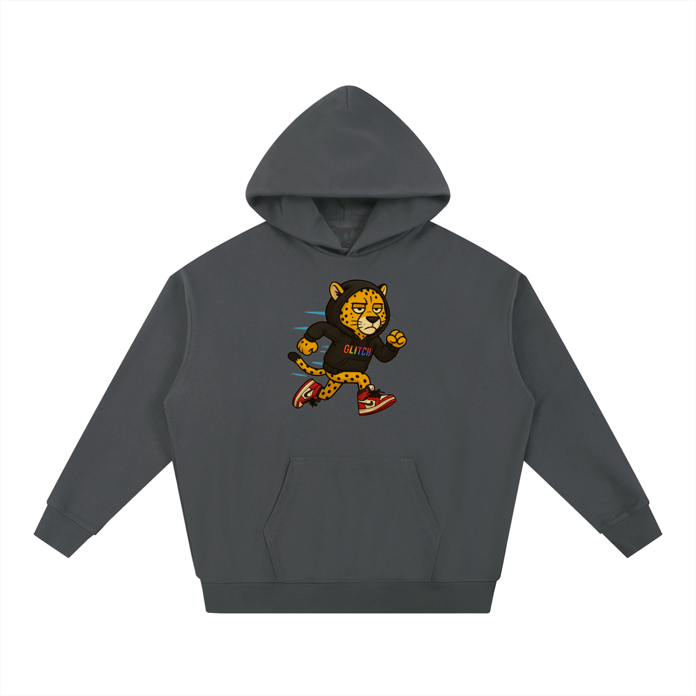 Run Wild, Stay Glitched - Essential Heavyweight Hoodie
