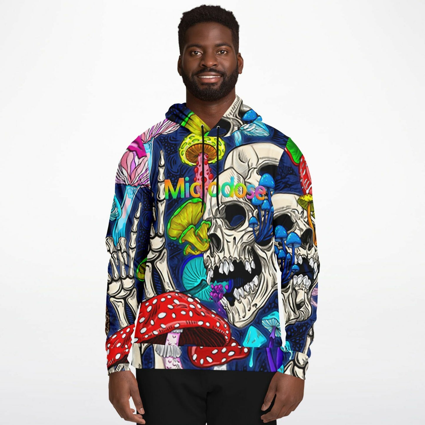 Microdose Psychedelic Skull Hoodie