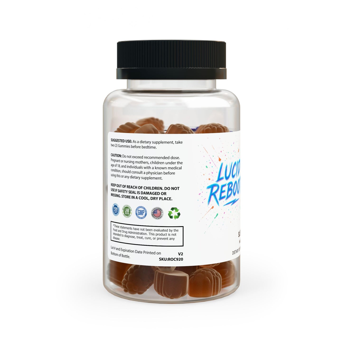 Lucid Reboot - Sleep Well Gummies (60 Gummies)