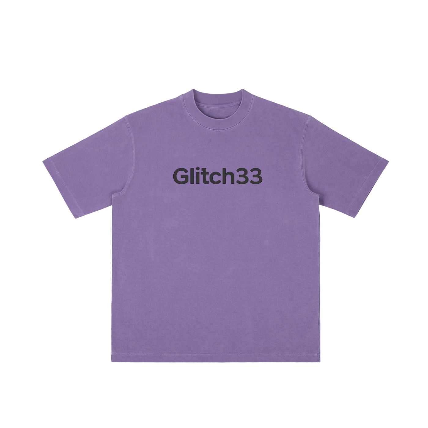 Glitch33 Unisex Vintage Wash Drop Shoulder T-shirt