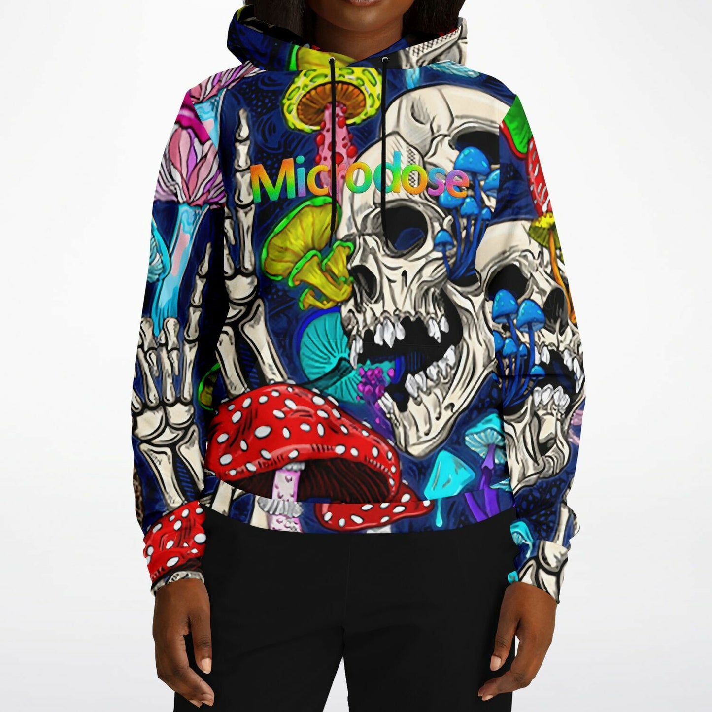 Microdose Psychedelic Skull Hoodie