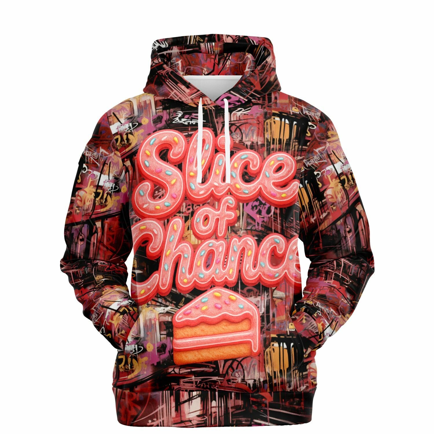 Slice of Chance Graffiti Hoodie