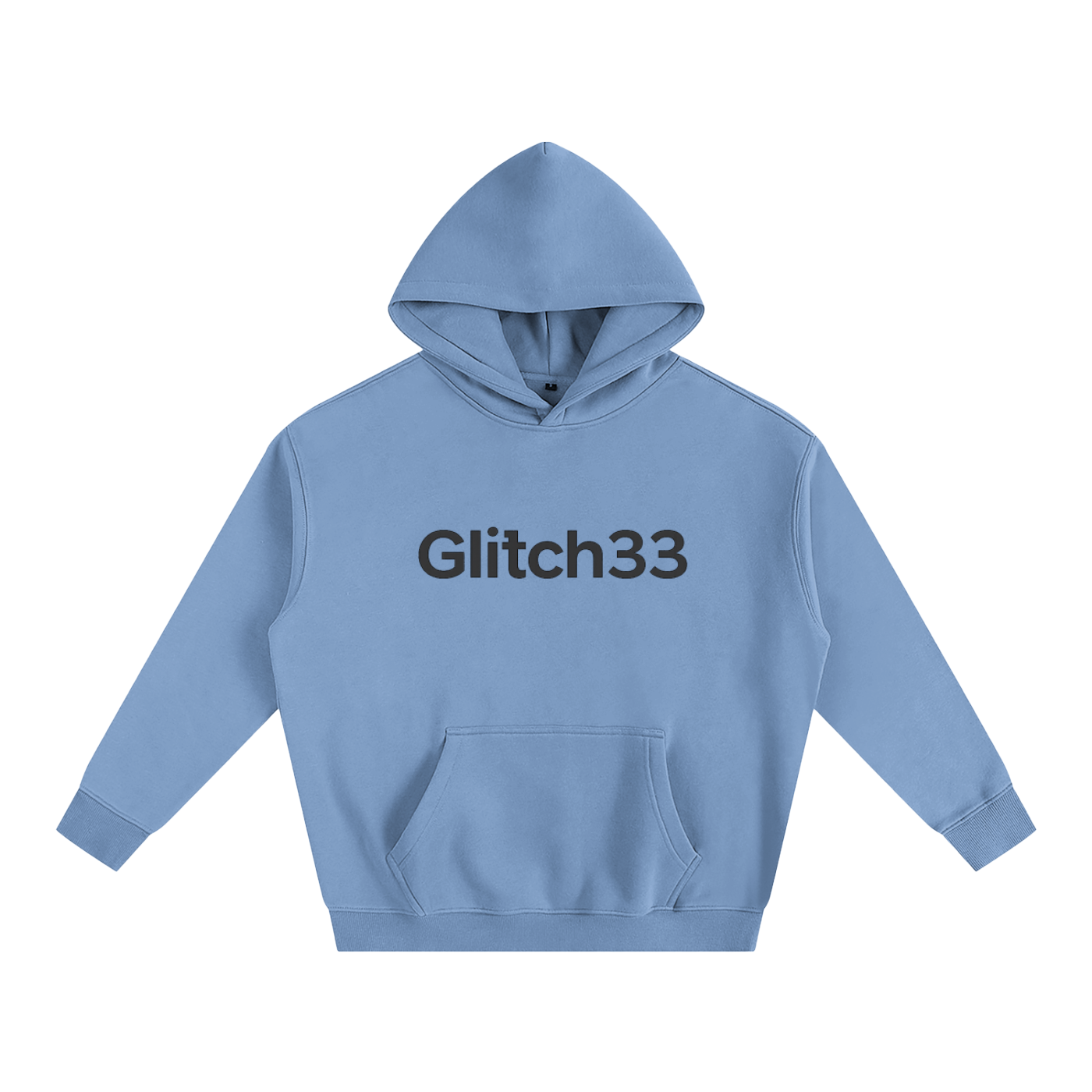 Glitch33 Unisex Oversized Fleeced Hoodie