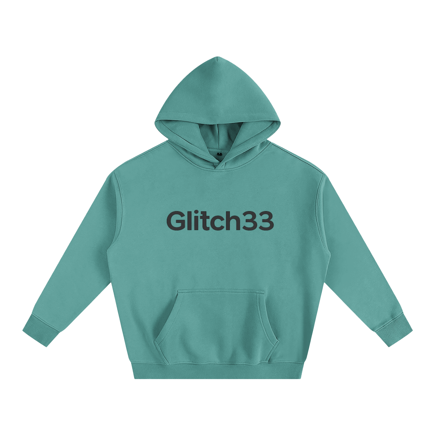 Glitch33 Unisex Oversized Fleeced Hoodie