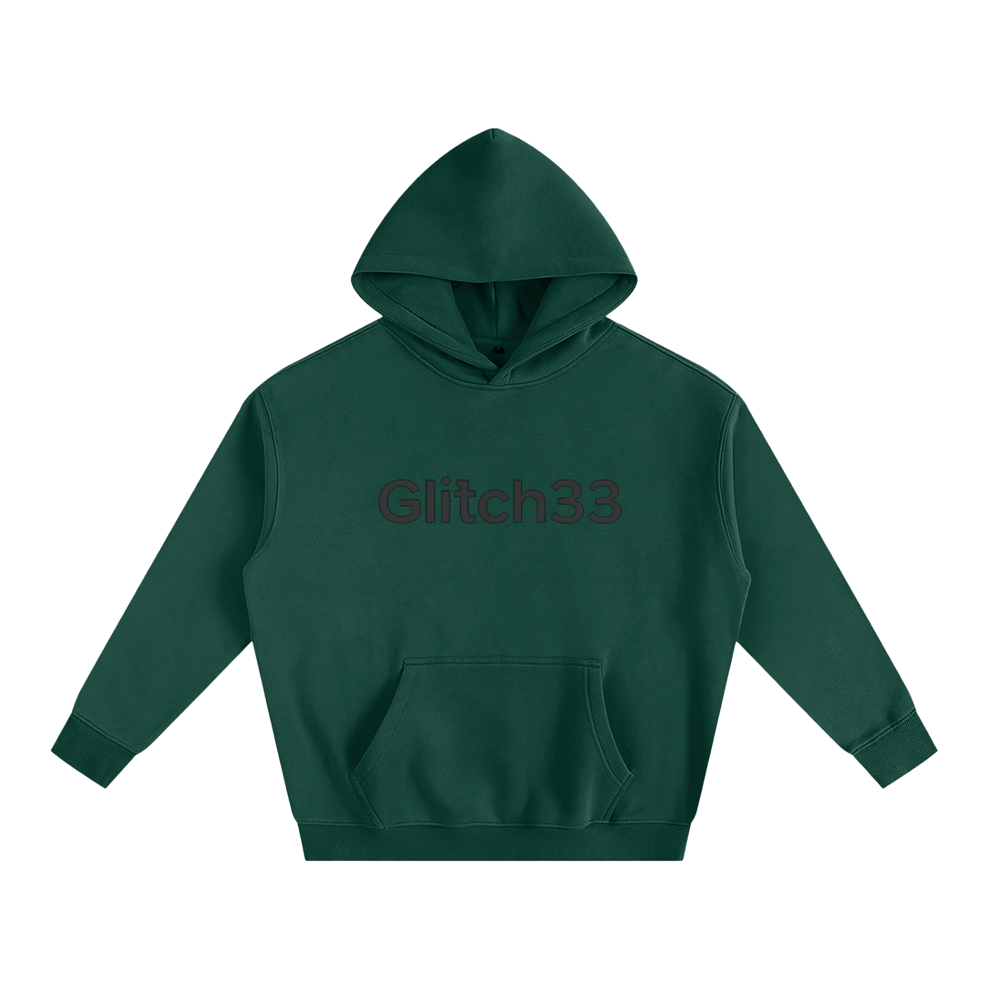 Glitch33 Unisex Oversized Fleeced Hoodie