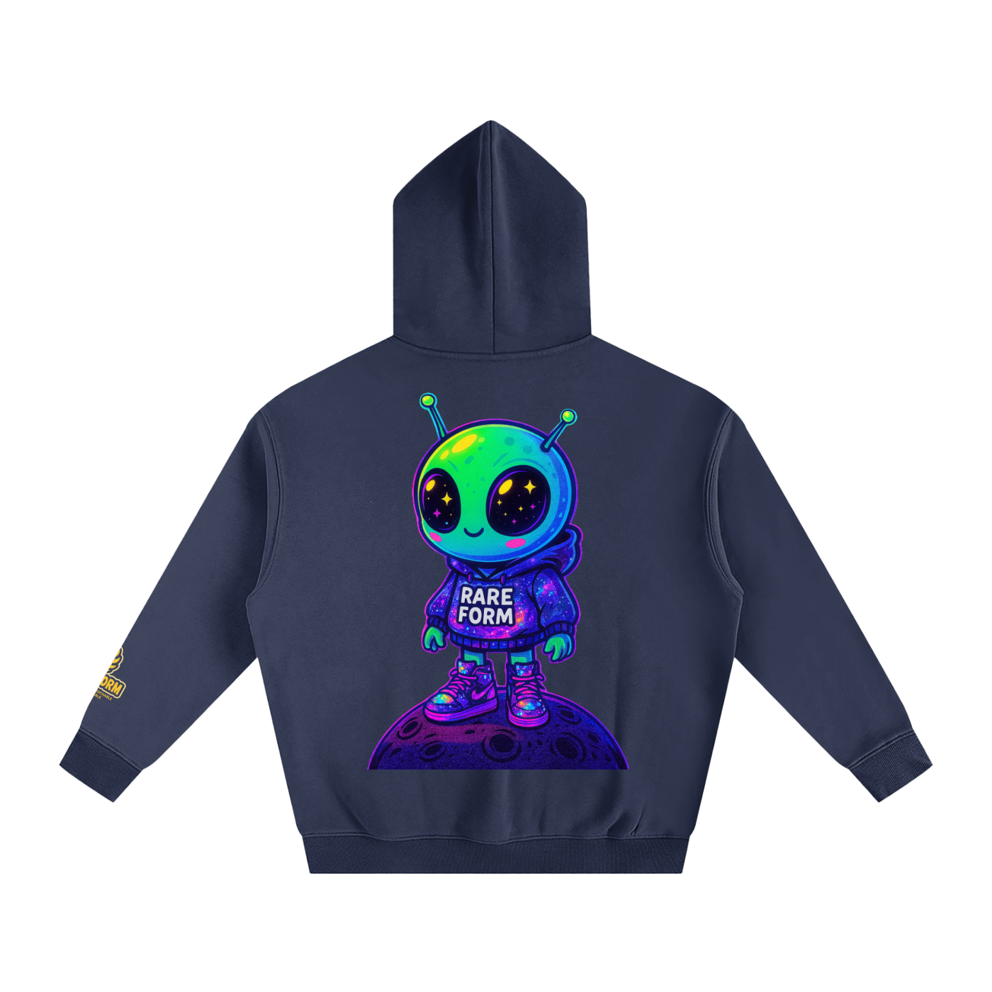 Cosmic Signal Alien Hoodie