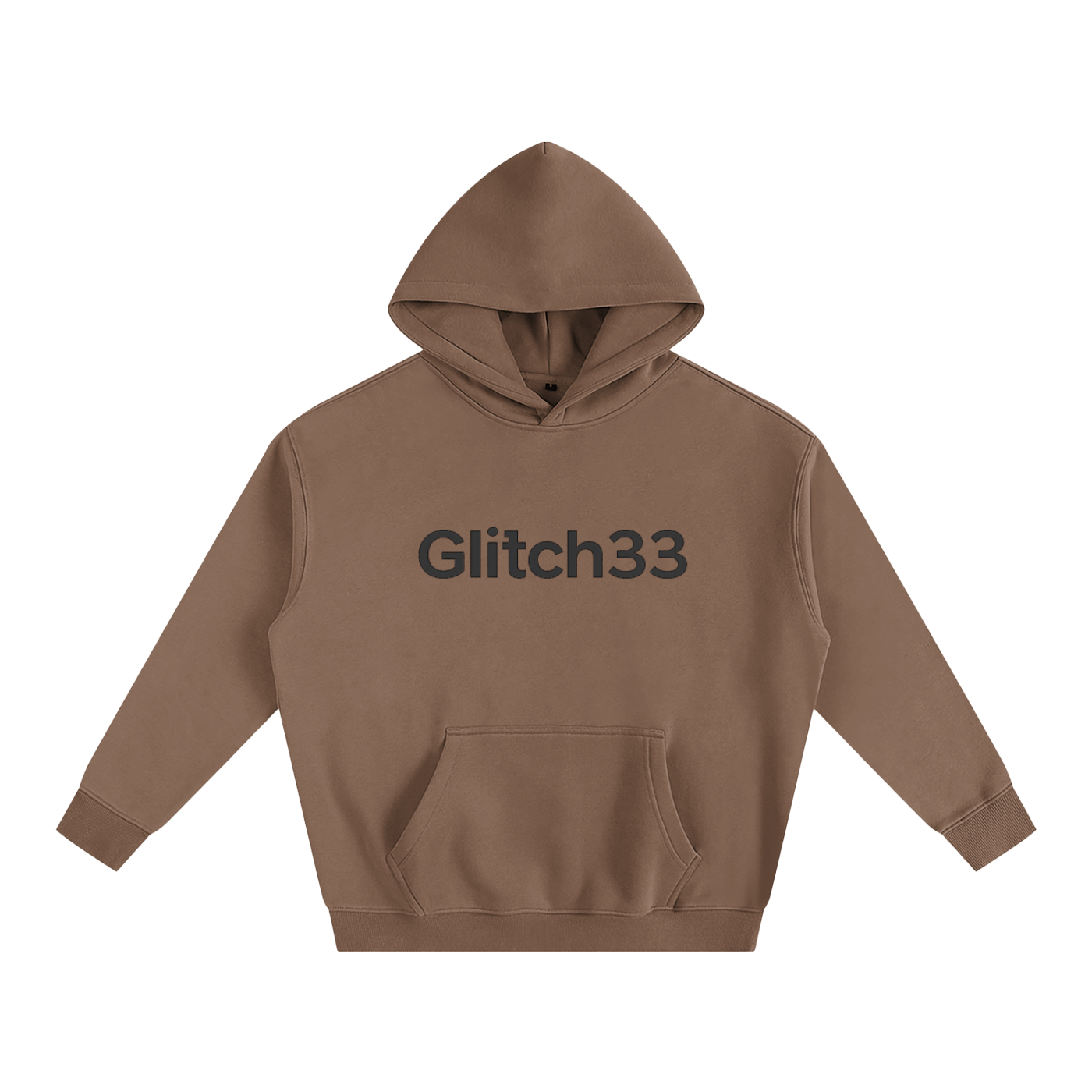 Glitch33 Unisex Oversized Fleeced Hoodie