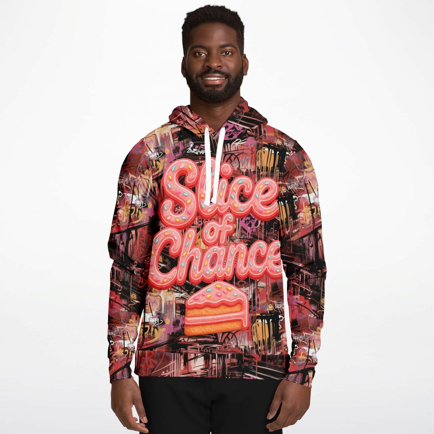 Slice of Chance Graffiti Hoodie