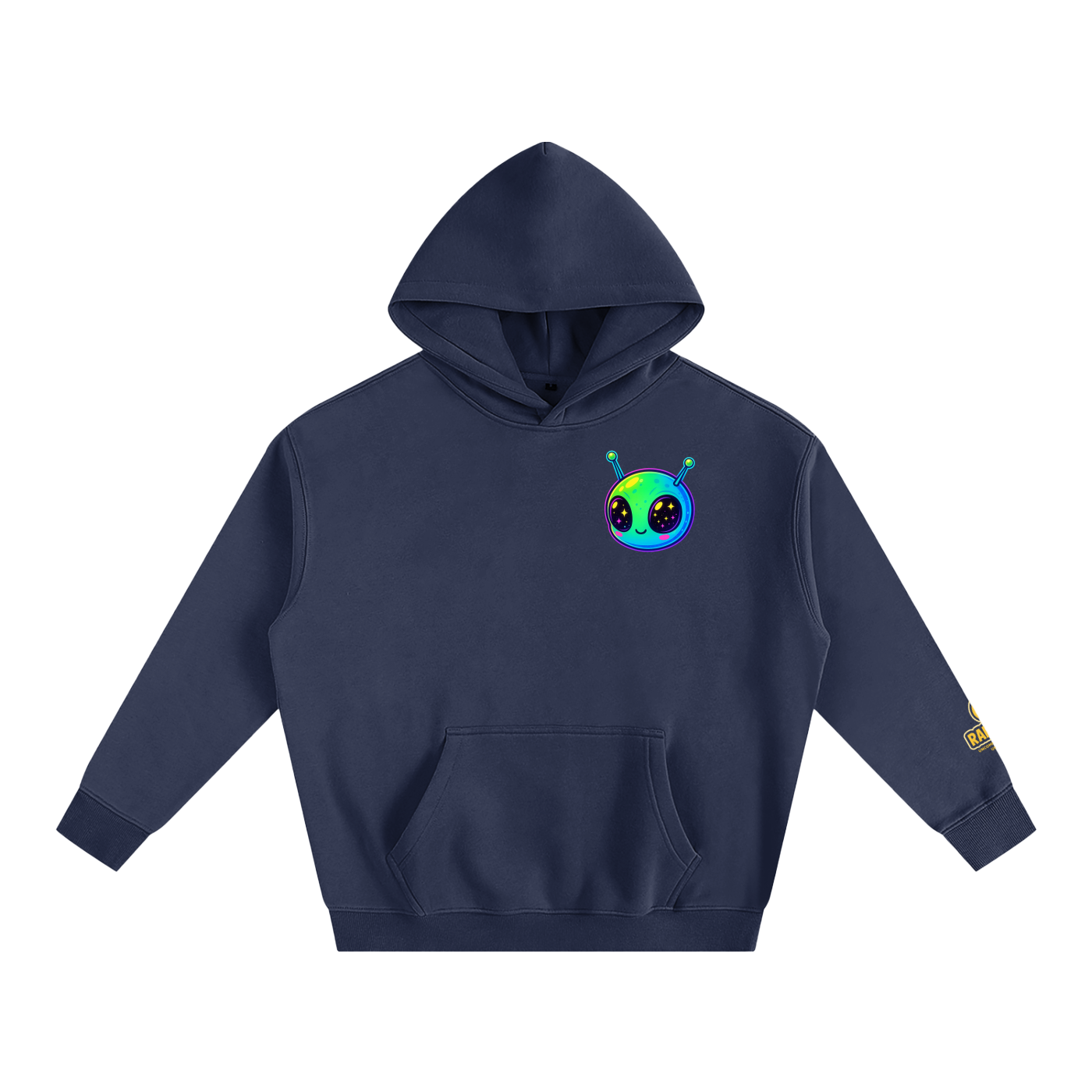 Cosmic Signal Alien Hoodie