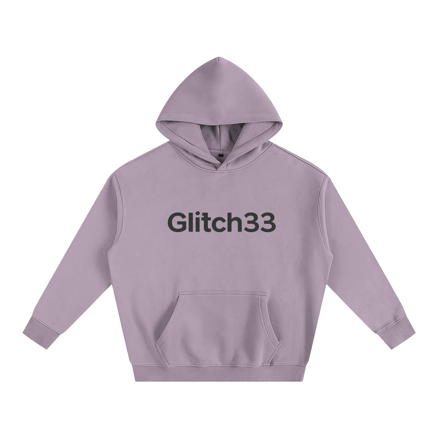 Glitch33 Unisex Oversized Fleeced Hoodie